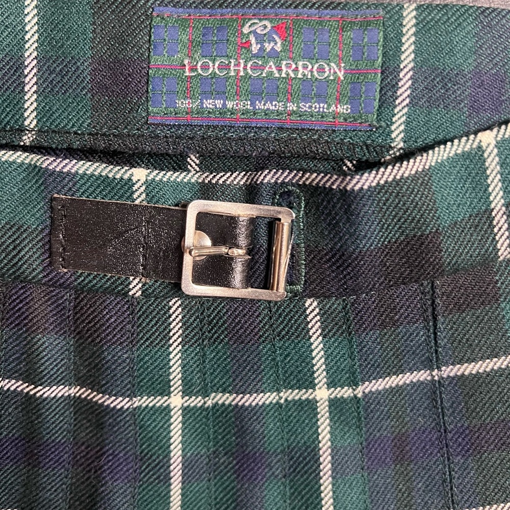 Long Tartan Skirt